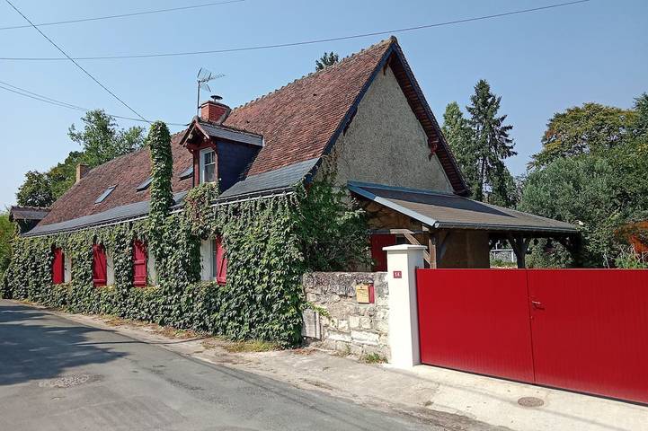 Location de vacances pour 2 personnes, animaux acceptés à La Croix-en-Touraine