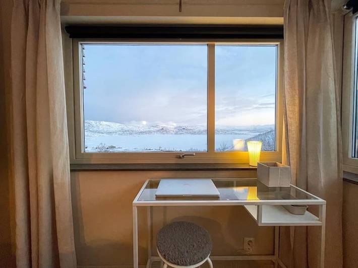 Gîte pour 8 personnes, avec vue ainsi que sauna et vue sur le lac à Kiruna - 2
