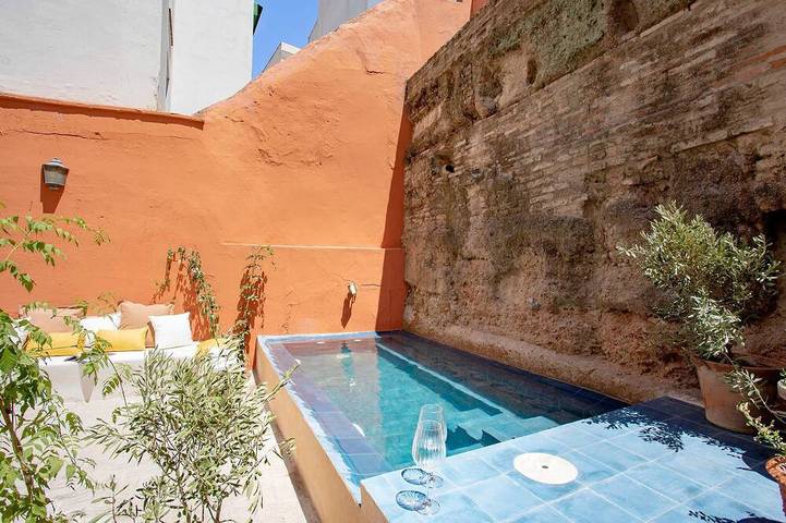 Casa para 10 personas, con balcón en Sevilla