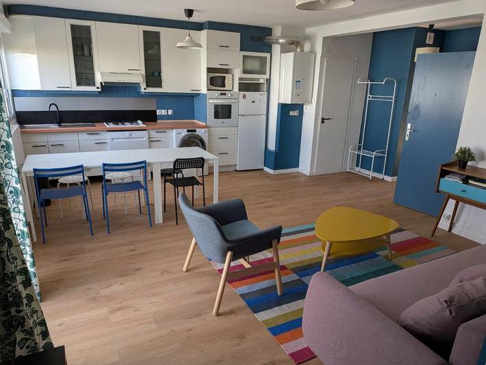 Gîte pour 8 personnes dans Gare De La Rochelle - Ville