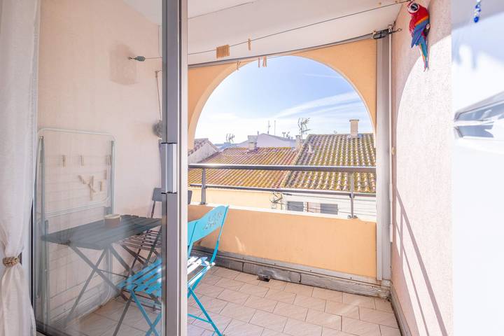 Gîte pour 4 personnes, avec balcon/terrasse, adapté aux familles dans Office De Tourisme De Valras Plage - 3