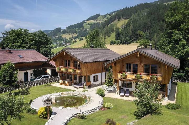 Chalet voor 8 personen, with whirlpool and tuin as well as zwembad, met huisdier in Wagrain