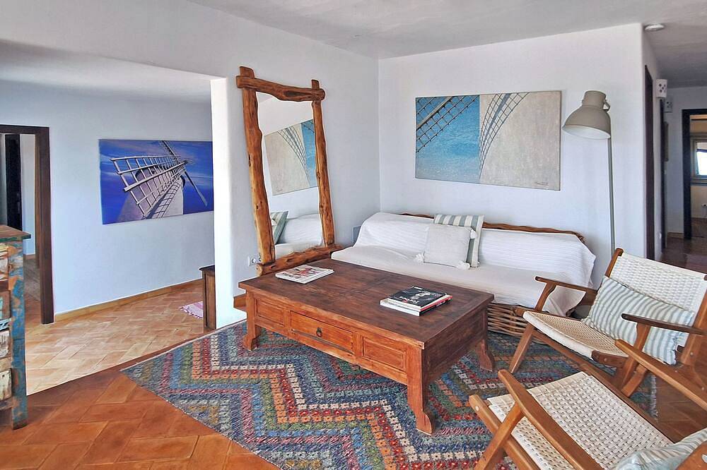 Sunset Villa with pool & sea views. in Cala Bassa, Sant Josep de sa Talaia