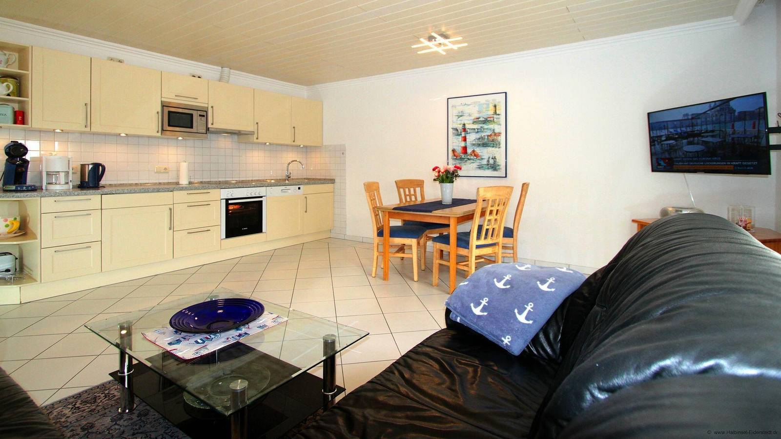 Ganze Ferienwohnung, Gästehaus Achtern Diek - Wohnung 12 in Böhl (St. Peter-Ording), St. Peter-Ording