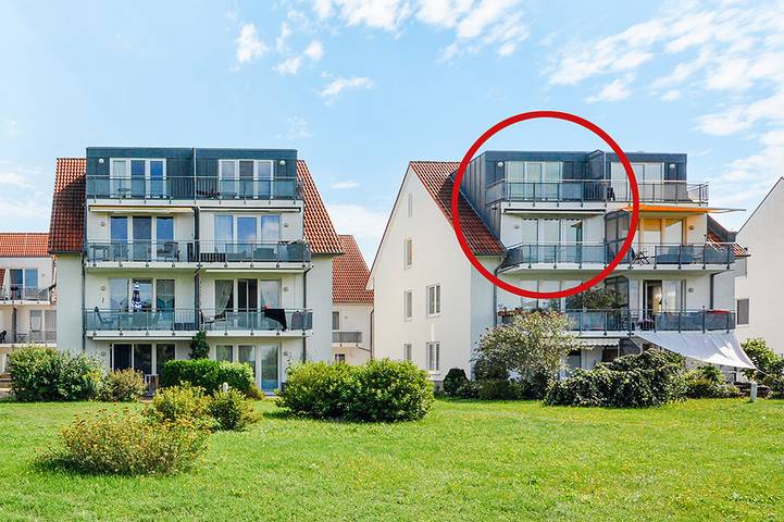 Ferienwohnung für 4 Personen, mit Balkon und Garten in Waren (Müritz)