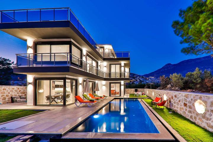 Villa pour 6 personnes, avec piscine et balcon dans Province d'Antalya - 2