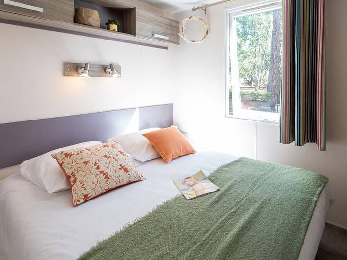 Camping Club La Côte des Roses 4* - Ms Vacances - Mobilheim 4 personen - Riviera Standard Klimatisiert. in Les Ayguades, Narbonne