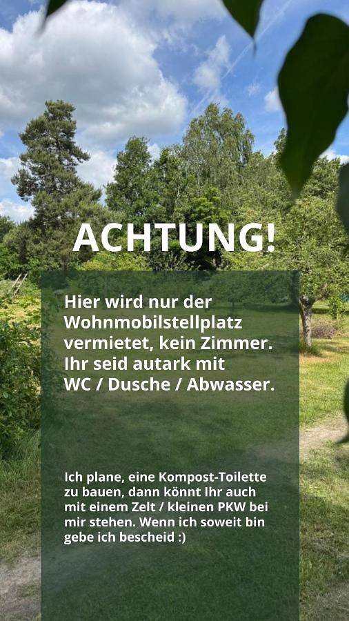 Camping für 3 Personen, mit Ausblick und Garten, mit Haustier in der Lüneburger Heide
