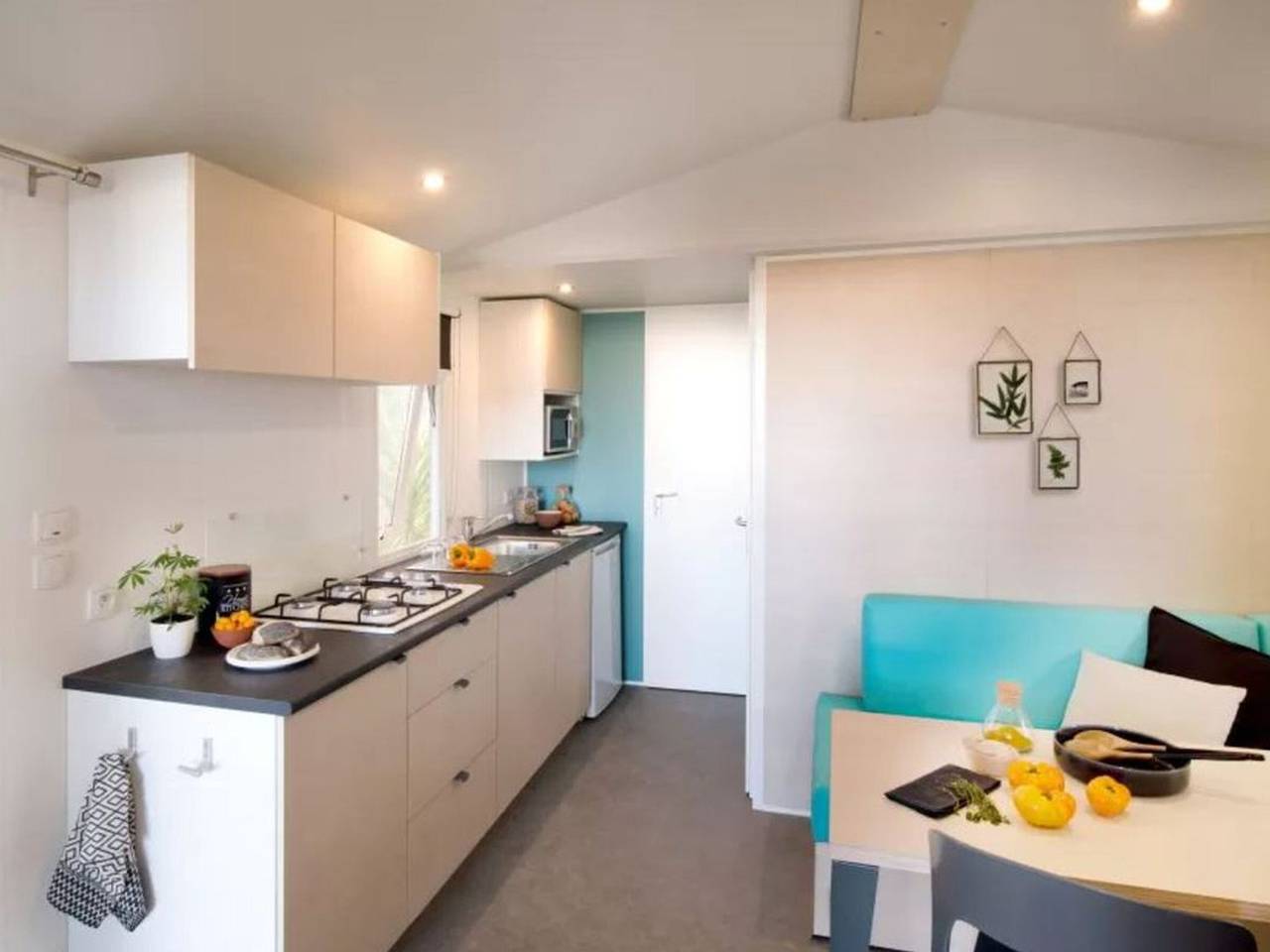 Mobilheim mit Terrasse - 6 Pers. in Visan, Enclave de Valreas