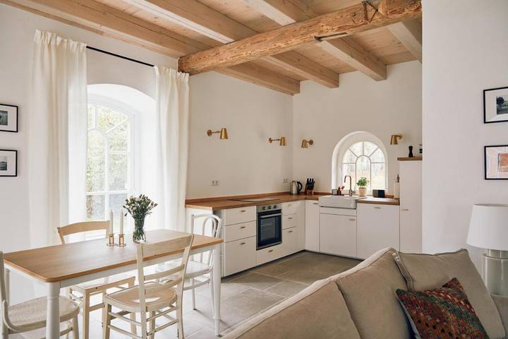 Ferienwohnung für 4 Personen, mit Terrasse und Garten