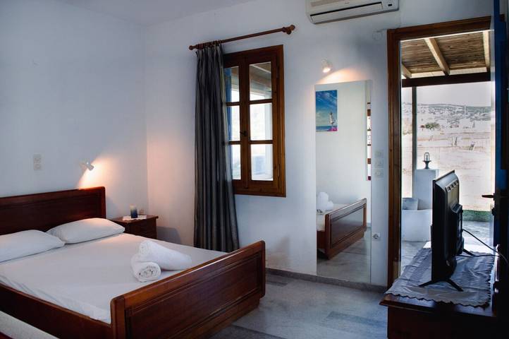 Location de vacances pour 5 personnes, avec terrasse, adapté aux familles dans Naxos - 2