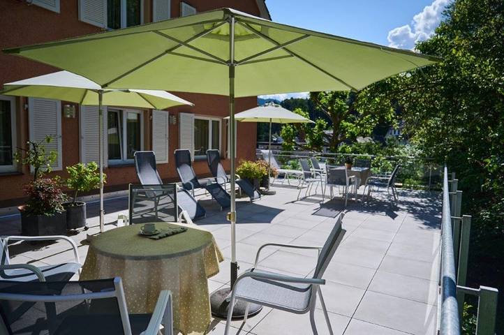 Hotel Morgensonne ***S mit Appartements - Ferienwohnung Gutedel, 40qm, 1 Schlafzimmer, max. 1 Personen in Badenweiler, Südschwarzwald