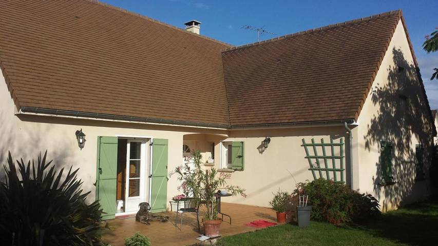 Chambre d’hôte pour 2 personnes, avec Terrasse et Jardin