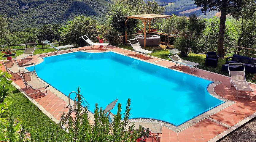 Villa pour 28 personnes, avec jardin, animaux acceptés dans Val d'Orcia - 4