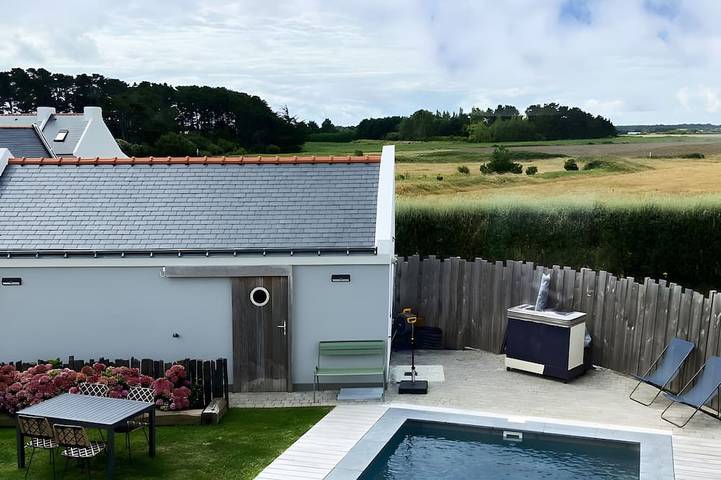 Chambre d’hôte pour 2 personnes, avec Jardin et Piscine