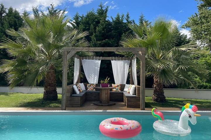 Maison de vacances pour 6 personnes à Carignan-de-Bordeaux