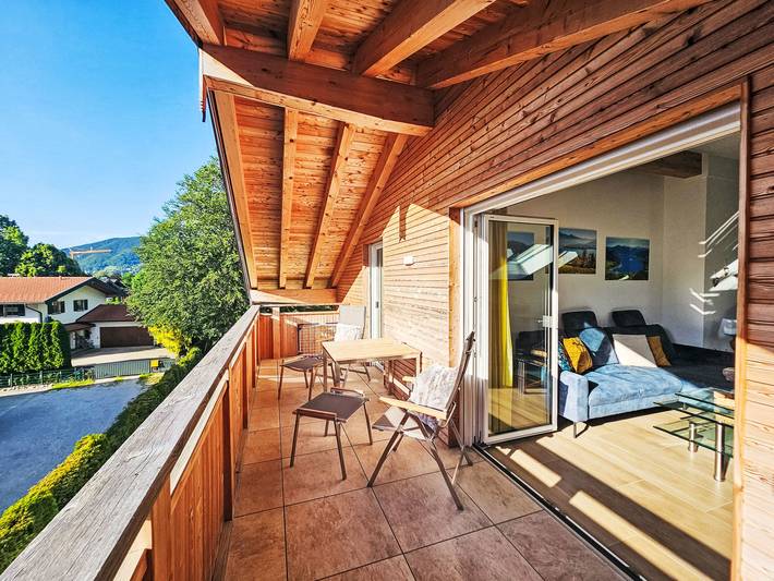 Ferienwohnung für 2 Personen, mit Balkon in Kreuth