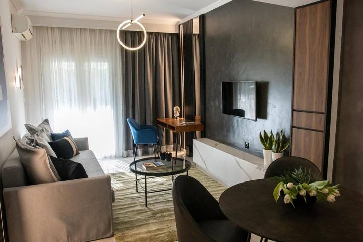 Gîte pour 6 personnes, avec vue et jardin dans Veria