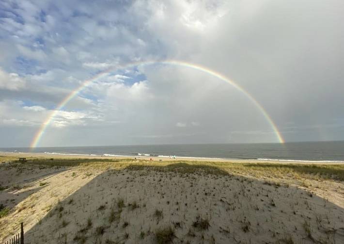 Vacation rental for 12 people, with yard and balcony in Long Beach Island