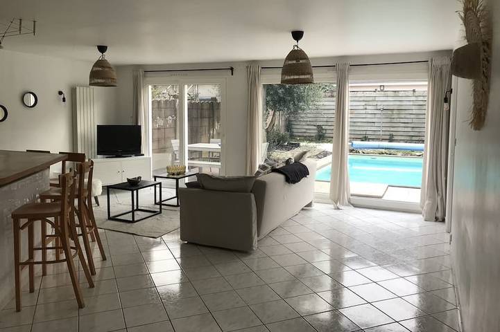Maison de vacances pour 6 personnes, avec jardin et terrasse à Rennes