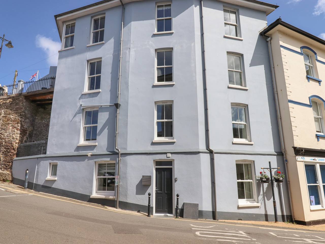 Ferryside in Kingswear, South West England