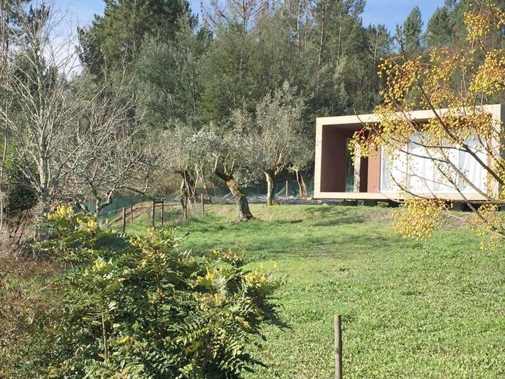 Lodge para 3 pessoas, com Varanda e Terraço e ainda Jardim and Piscina em Lousã