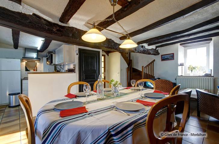 Gîte pour 6 personnes dans Plage Pen Boc H Arradon