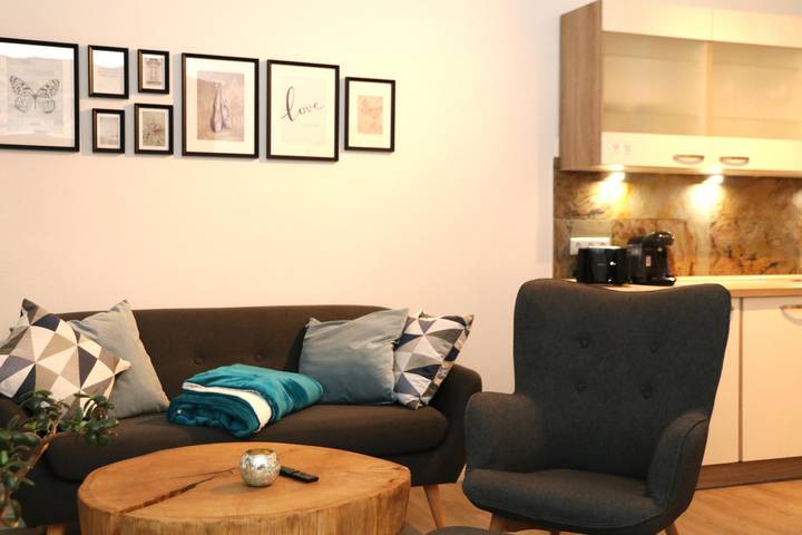 Vakantiewoning voor 3 personen, with Balkon and Balkon/Terras as well as Uitzicht op het meer in Niedersfeld