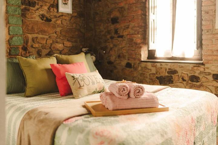 Casa rural para 2 personas, con vistas y jardín, Familias con niños en Comarca del Caudal - 3