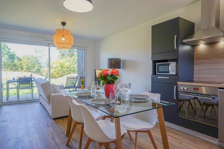 Maison de vacances pour 4 personnes, avec Terrasse et Jardin
