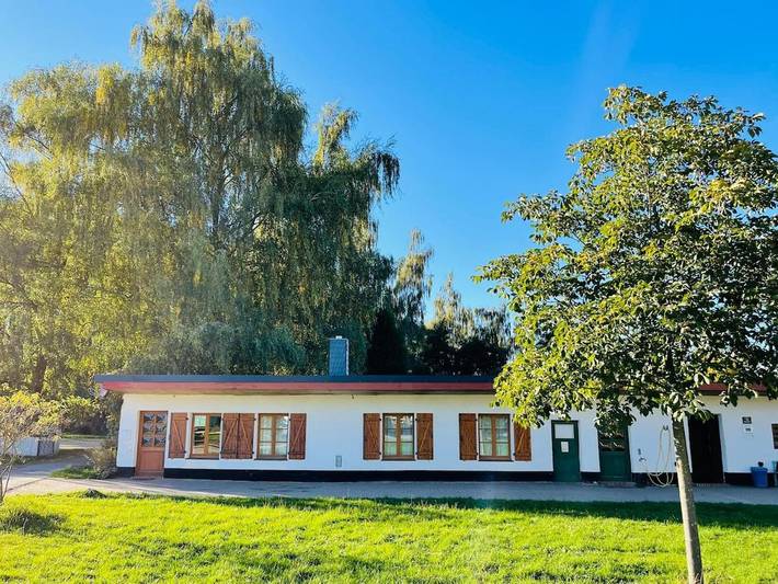Ferienwohnung für 4 Personen, mit Terrasse und Garten sowie Ausblick