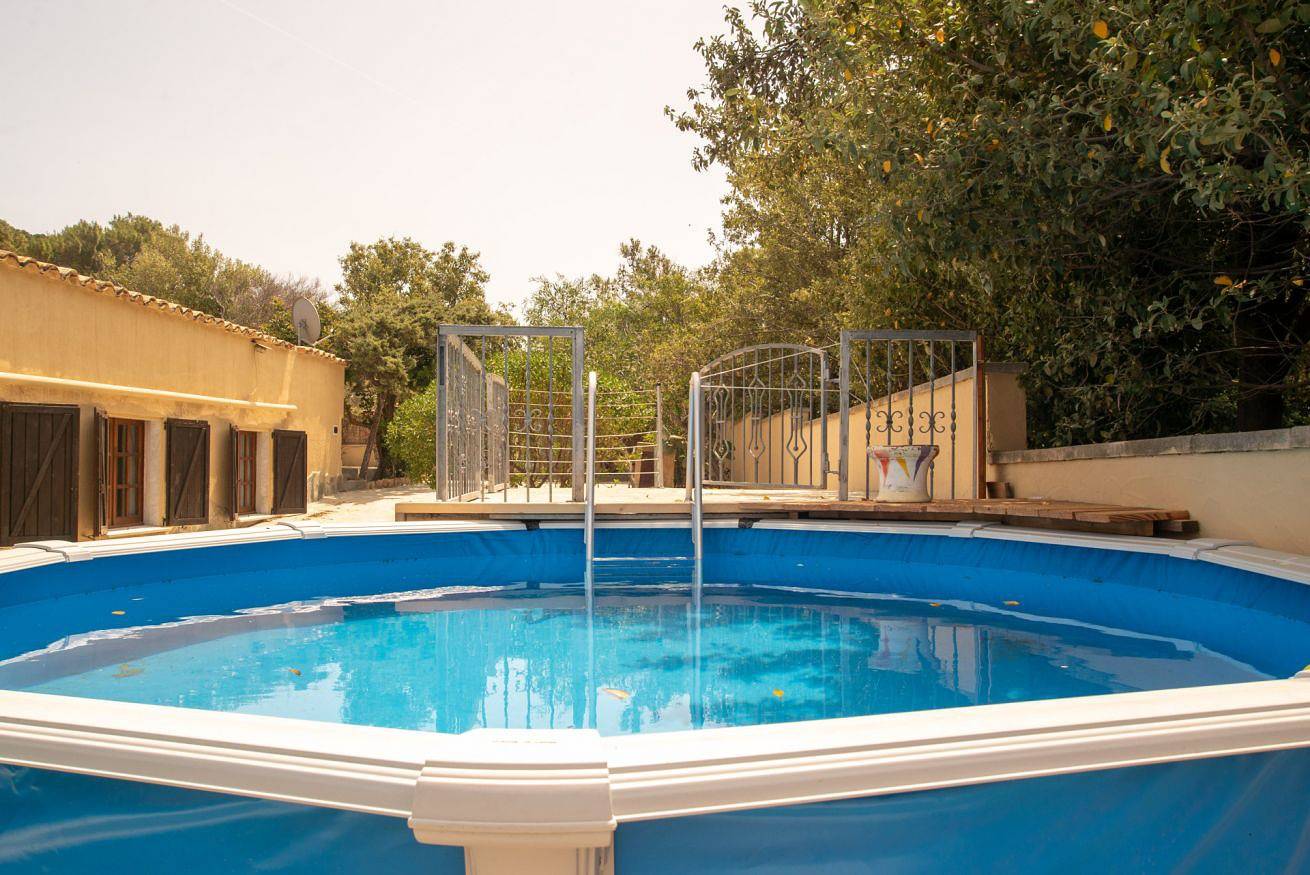 Ganze Wohnung, Baccu Mandara Rustic Villa with Pool&Parking! in Geremeas, Torre delle Stelle