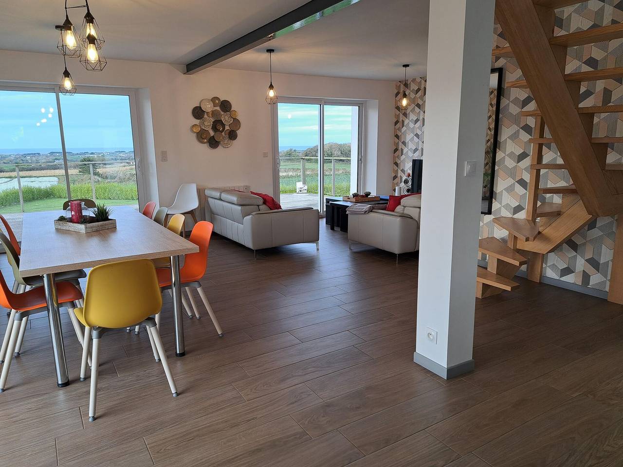 Casa en Bretaña con Vista al Mar in Cléder, Ceinture Dorée