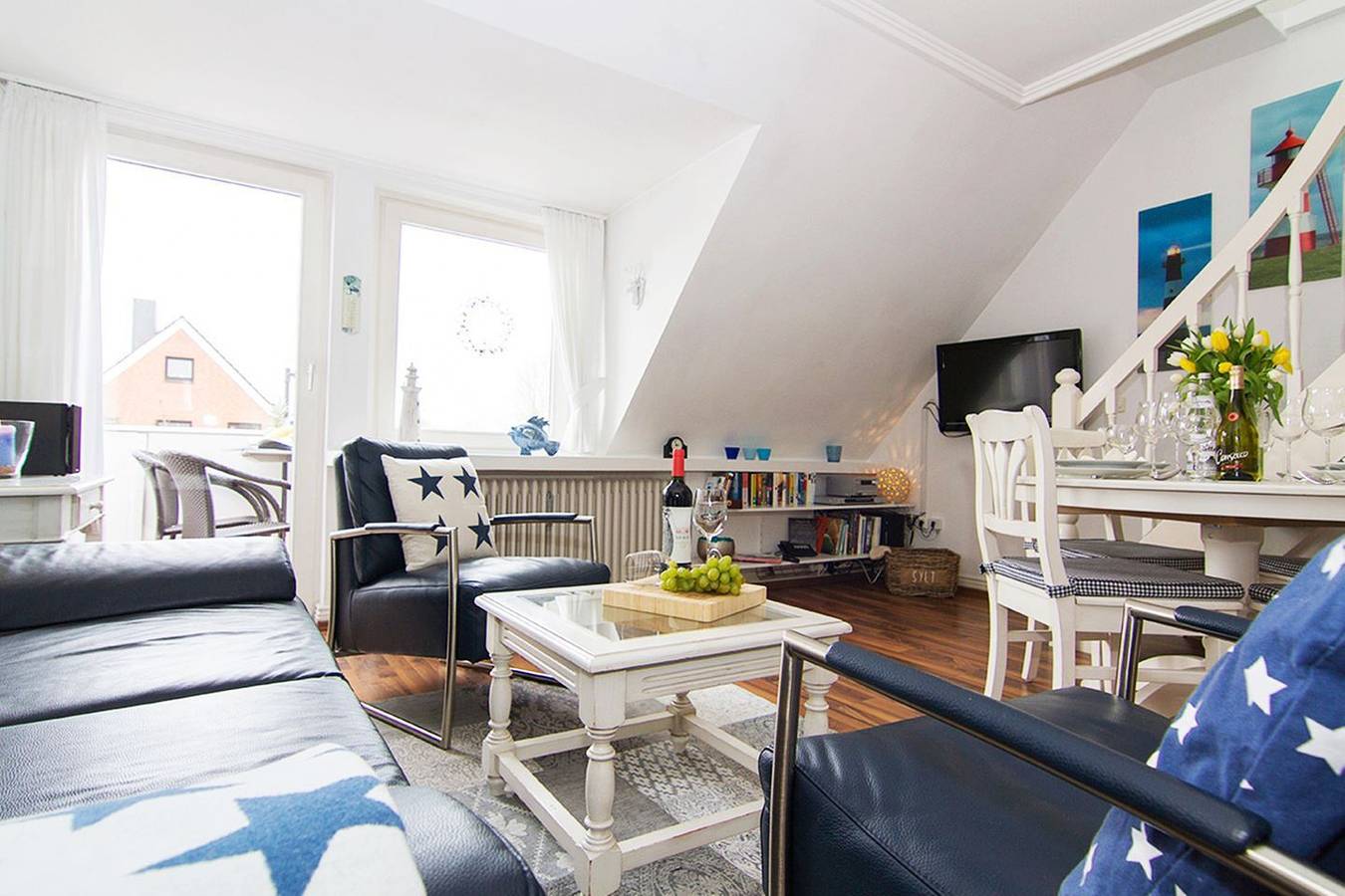 Ganze Wohnung, Maritime 3-Zimmer-Ferienwohnung im ruhigen Archsum in Sylt-Ost, Sylt (Gemeinde)