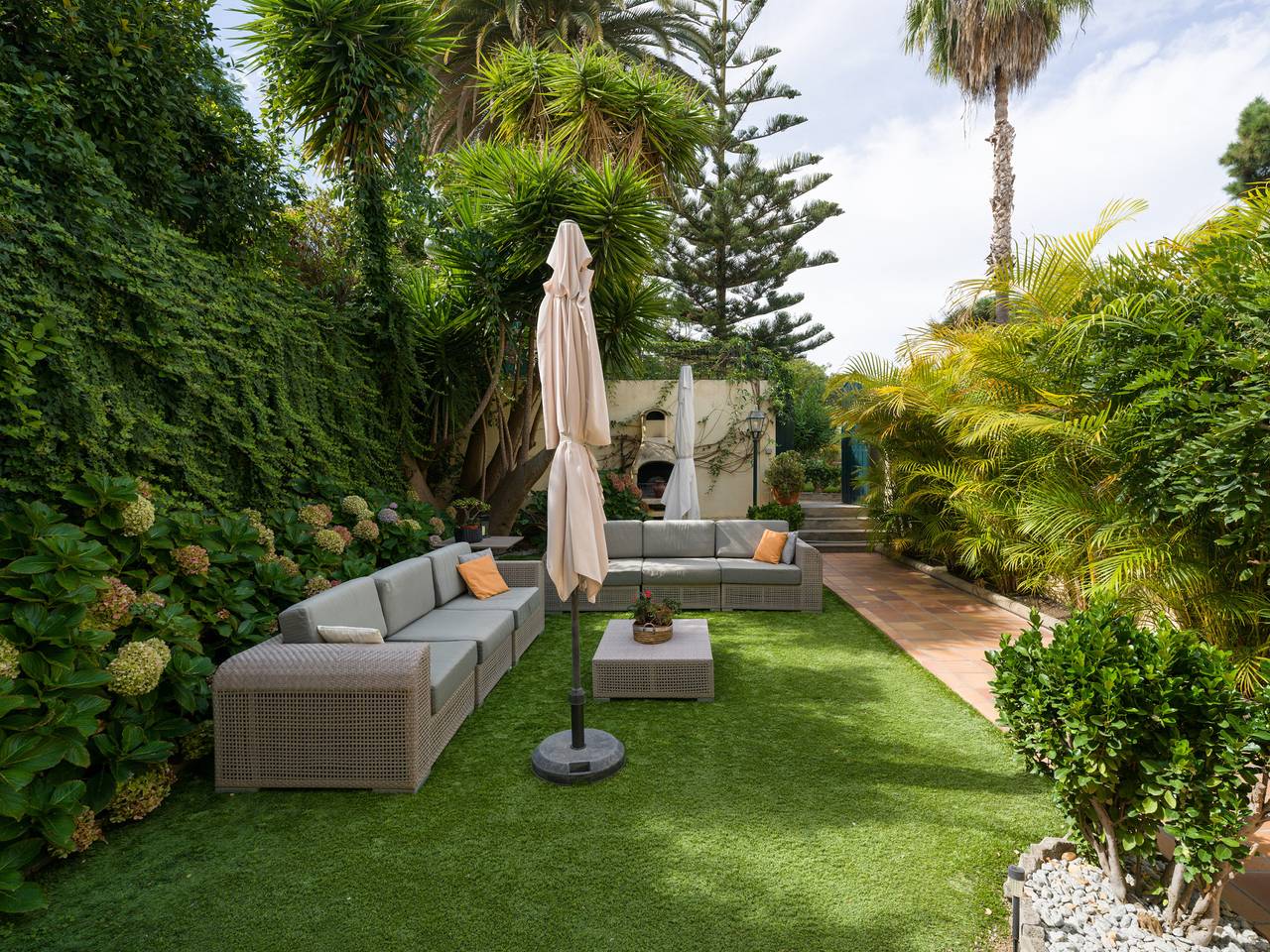 House with cozy garden Bbq in San José de las Vegas, Santa Brígida