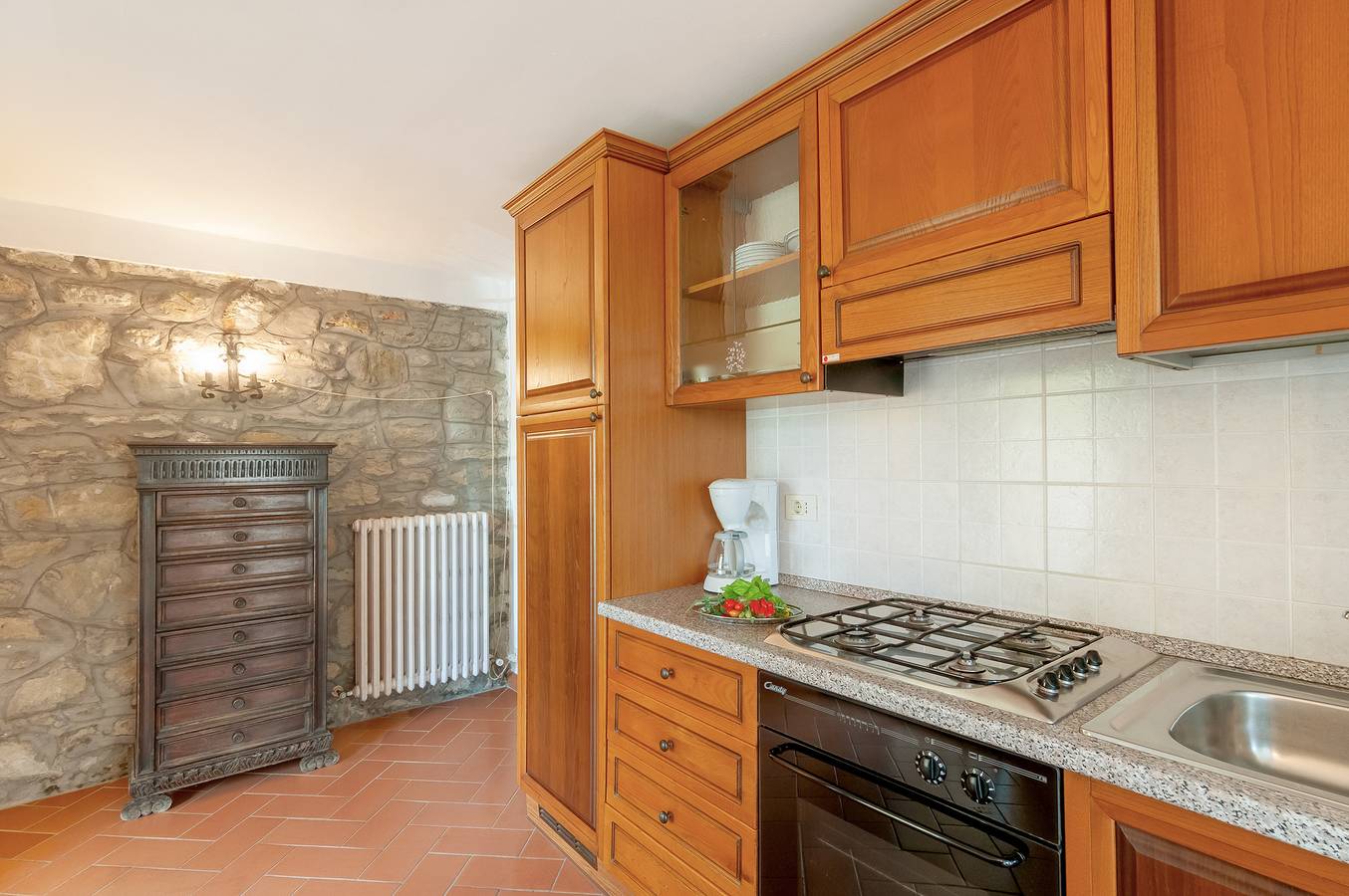 Appartamento in agriturismo 'La Facciavista' con piscina condivisa, terrazza condivisa e Wi-Fi in Castelfranco Piandiscò (comune), Valdarno