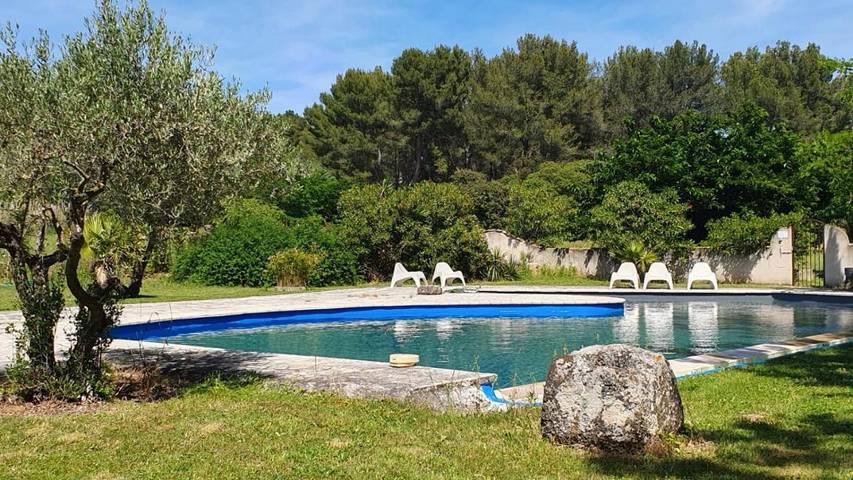 Appartement de vacances pour 2 personnes, avec Terrasse ainsi que Piscine et Vue