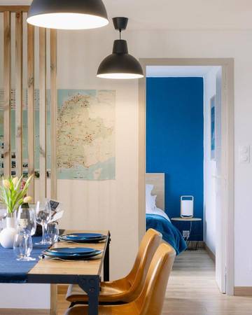 Location de vacances pour 4 personnes, avec jardin et vue dans Portsall