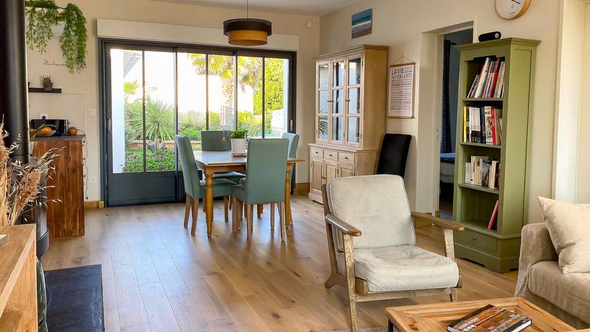 Gîte pour 6 personnes, avec jardin à Loix - 4