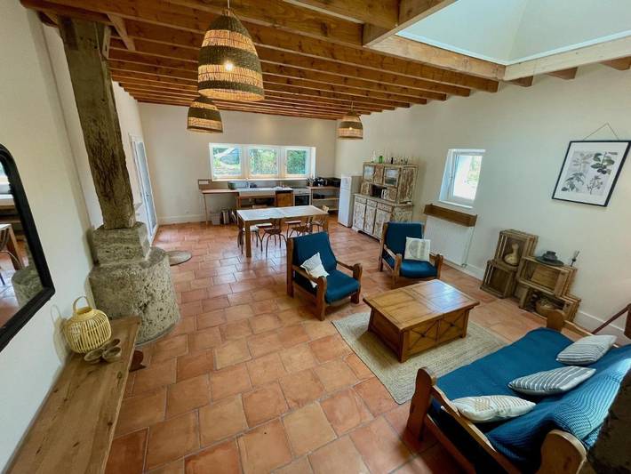 Gîte pour 6 personnes, avec piscine et jardin à Le Mas-d'Agenais