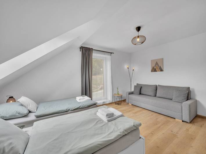 Villa für 8 Personen, mit Terrasse und Garten sowie Sauna am Riesengebirge - 4