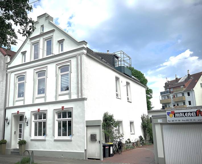 Ferienwohnung für 4 Personen, mit Balkon und Terrasse sowie Garten in Bremerhaven