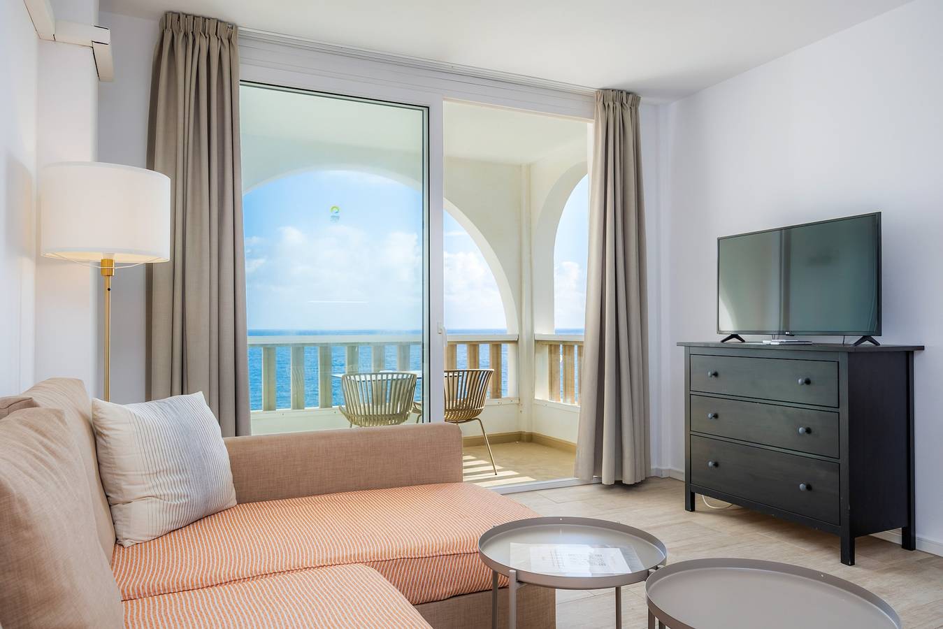 Appartement 'Sea View Room 106' avec piscine partagée, Wi-Fi et climatisation in Portocolom, Felanitx