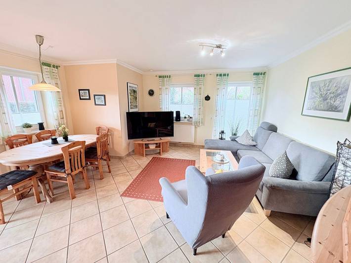 Ferienwohnung für 5 Personen, mit Garten und Terrasse, mit Haustier in Horumersiel