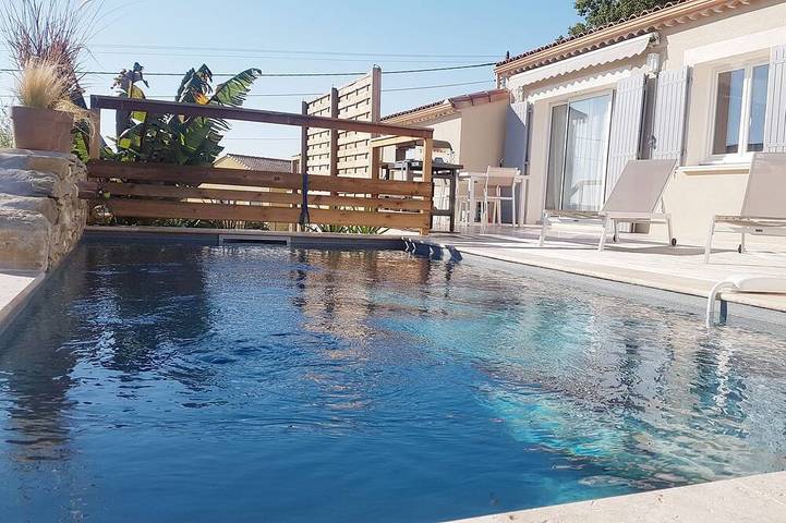 Location de vacances pour 6 personnes, avec Terrasse et Jardin à Saint-Hippolyte-de-Caton