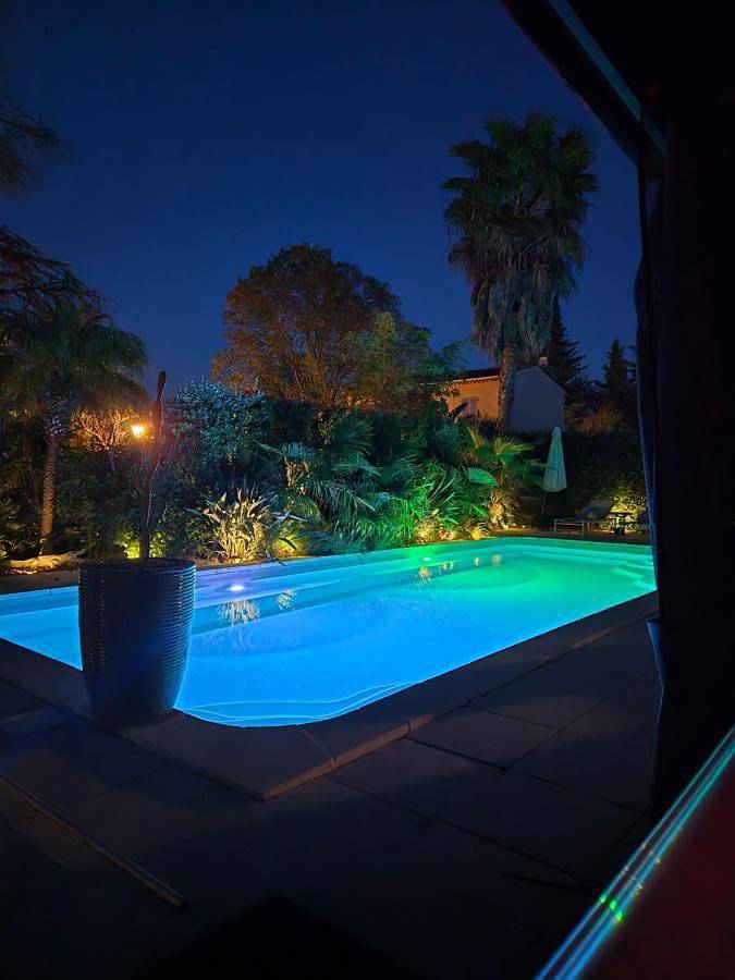 Maison d’hôte pour 2 personnes, avec vue et sauna ainsi que piscine et jardin à Fréjus - 3