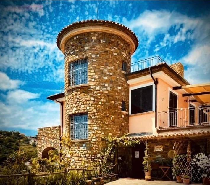 Agriturismo per 2 persone, con terrazza e giardino nonché panorama in San Mauro Cilento
