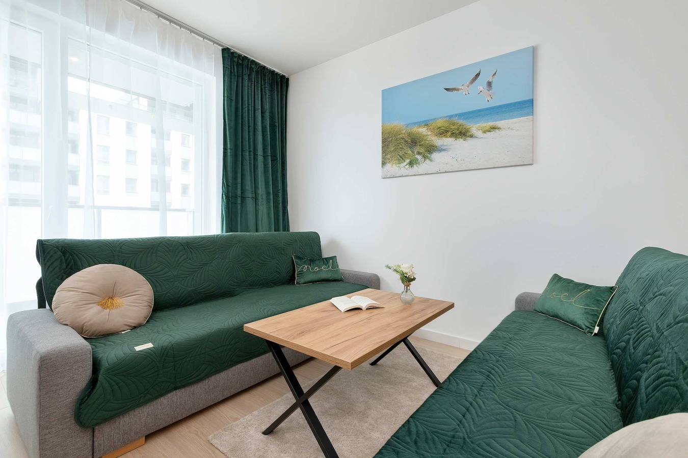 Cały apartament, Spacious Apartment | 2 Parking Spaces | View Terrace in Gdańsk, Zatoka Gdańska