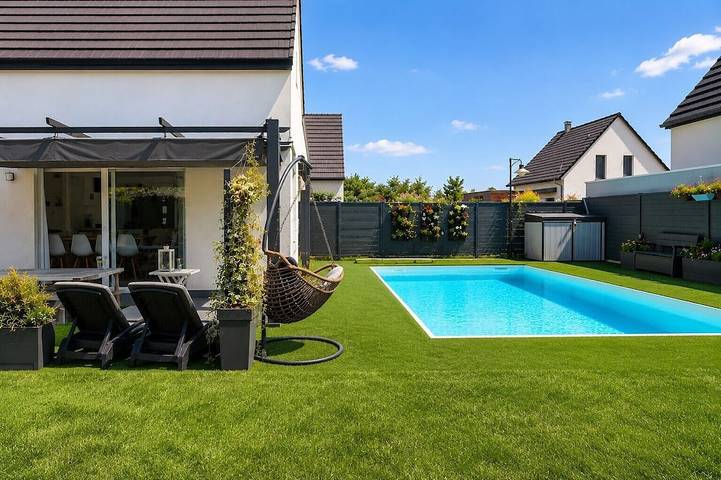 Villa pour 6 personnes, avec jardin, animaux acceptés