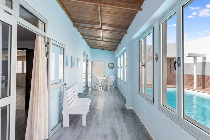 Chalet pour 9 personnes avec terrasse in Hoya del Pozo, Telde
